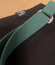 Load image into Gallery viewer, Black with Sage Apron