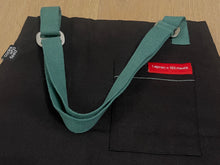 Load image into Gallery viewer, Black with Sage Apron