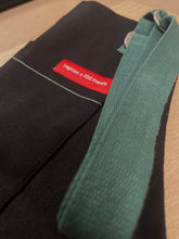 Load image into Gallery viewer, Black with Sage Apron