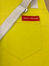 Load image into Gallery viewer, Lemon Yellow Apron