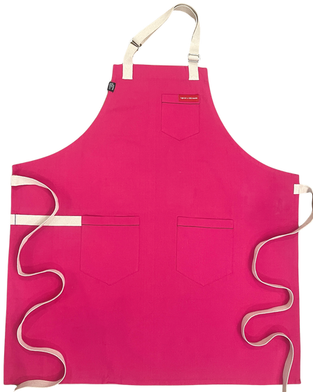 Magenta Pink Apron