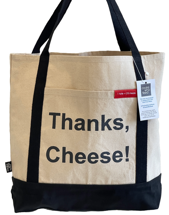 Thanks Cheese Canvas Tote