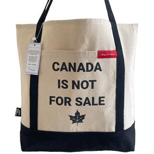 Canada Is Not For Sale Canvas Tote